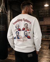 Founding Fighters Crewneck White