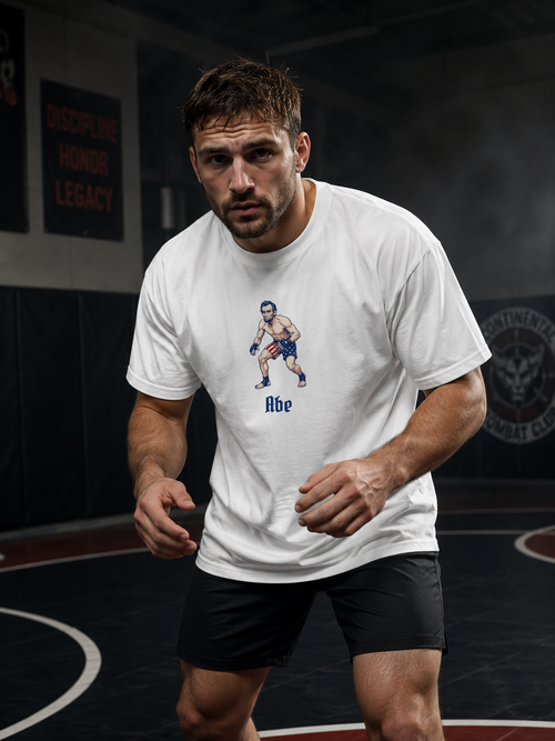 Abe 01 Wrestling Tee